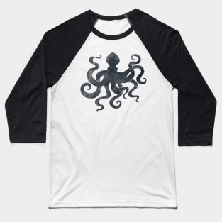 Octopus Inkpress Artwork Baseball T-Shirt